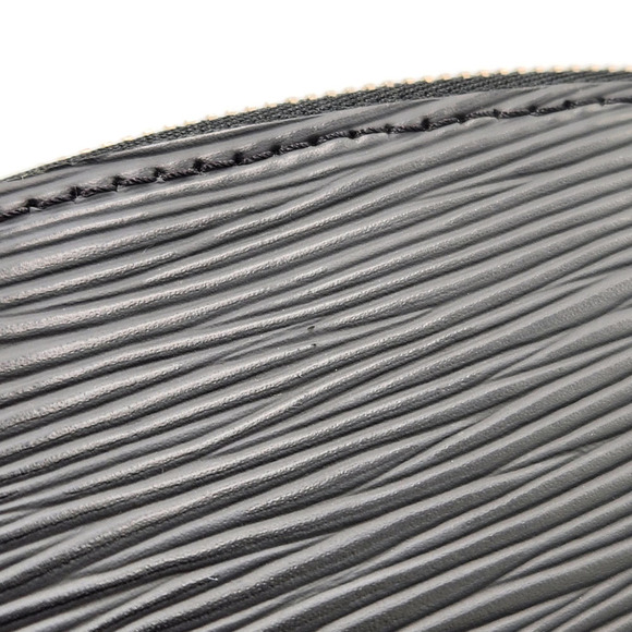 LOUIS VUITTON Epi Pochette Tick M41348 Black Pouch - Picture 8 of 10